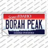 Borah Peak Idaho Novelty Sticker Decal