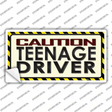 Caution Teenage Driver Novelty Sticker Decal