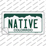 Native Colorado Novelty Sticker Decal