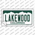 Lakewood Colorado Novelty Sticker Decal