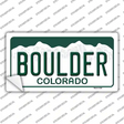 Boulder Colorado Novelty Sticker Decal