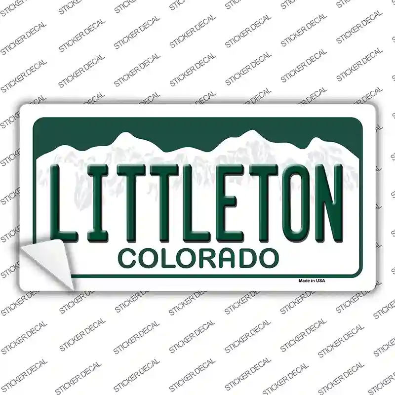 Littleton Colorado Novelty Sticker Decal