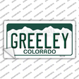 Greeley Colorado Novelty Sticker Decal