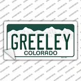 Greeley Colorado Novelty Sticker Decal