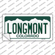 Longmont Colorado Novelty Sticker Decal