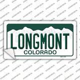 Longmont Colorado Novelty Sticker Decal