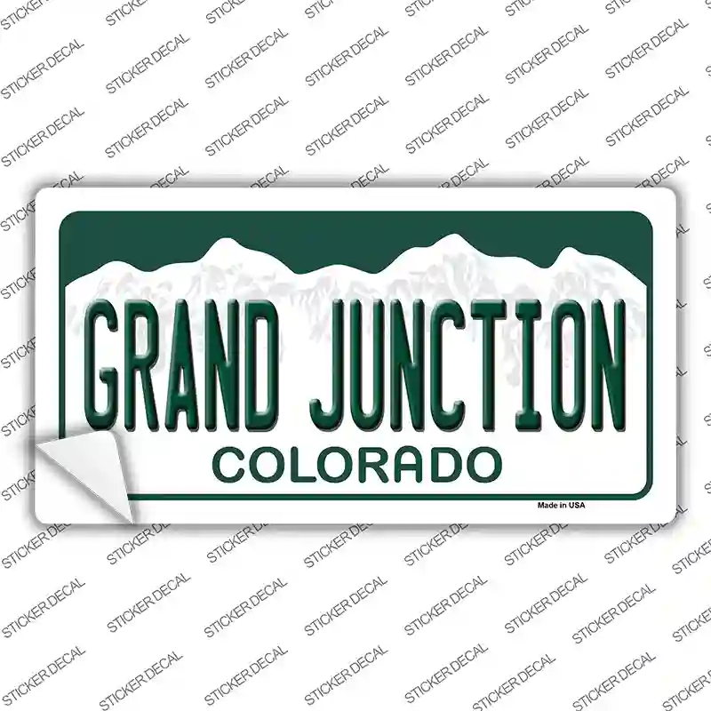 Grand Junction Colorado Novelty Sticker Decal