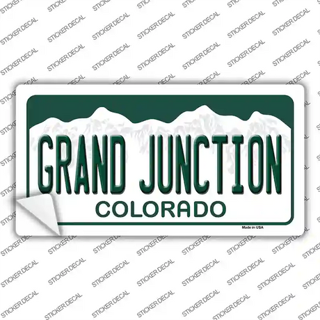 Grand Junction Colorado Novelty Sticker Decal