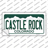 Castle Rock Colorado Novelty Sticker Decal