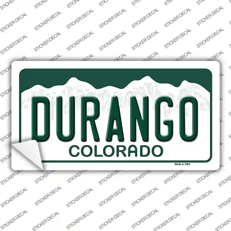 Durango Colorado Novelty Sticker Decal