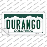Durango Colorado Novelty Sticker Decal