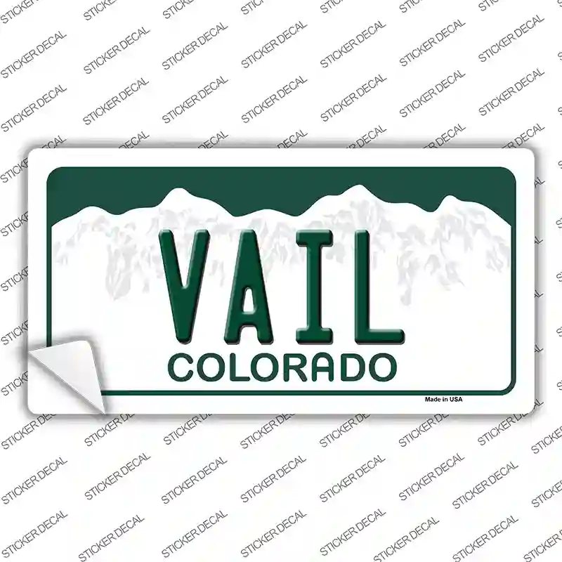 Vail Colorado Novelty Sticker Decal