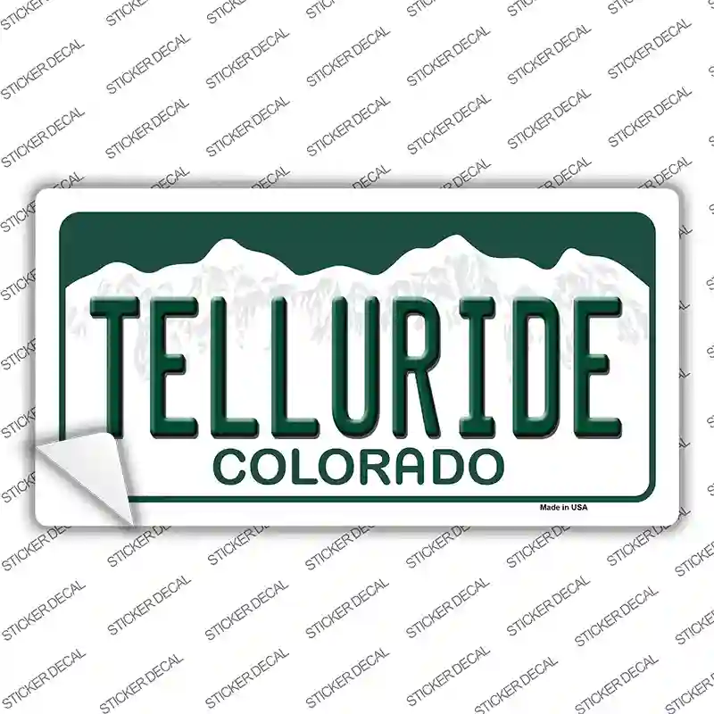 Telluride Colorado Novelty Sticker Decal