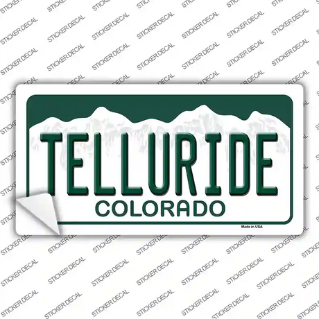 Telluride Colorado Novelty Sticker Decal