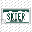 Skier Colorado Novelty Sticker Decal