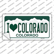 I Love Colorado Novelty Sticker Decal