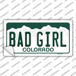 Bad Girl Colorado Novelty Sticker Decal