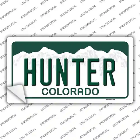 Hunter Colorado Novelty Sticker Decal