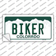 Biker Colorado Novelty Sticker Decal