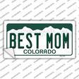 Best Mom Colorado Novelty Sticker Decal