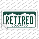 Retired Colorado Novelty Sticker Decal
