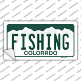 Fishing Colorado Novelty Sticker Decal