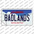 Badlands South Dakota Novelty Sticker Decal