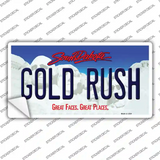 Gold Rush South Dakota Novelty Sticker Decal