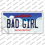 Bad Girl South Dakota Novelty Sticker Decal