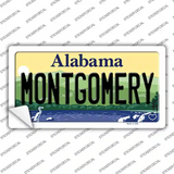 Montgomery Alabama Novelty Sticker Decal