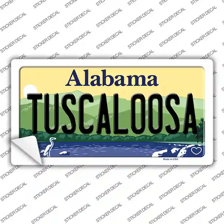 Tuscaloosa Alabama Novelty Sticker Decal