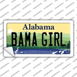 Bama Girl Alabama Novelty Sticker Decal