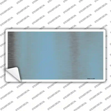 Light Blue Metallic Solid Novelty Sticker Decal