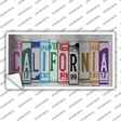 California Art Novelty Sticker Decal