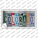 Colorado Art Novelty Sticker Decal