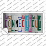 Connecticut Art Novelty Sticker Decal