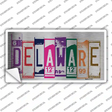 Delaware Art Novelty Sticker Decal