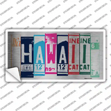 Hawaii Art Novelty Sticker Decal