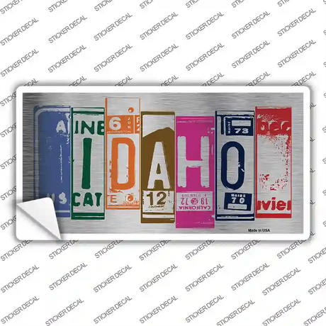 Idaho Art Novelty Sticker Decal