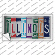 Illinois Art Novelty Sticker Decal