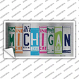 Michigan Art Novelty Sticker Decal