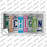 Michigan Art Novelty Sticker Decal
