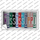 Mississippi Art Novelty Sticker Decal