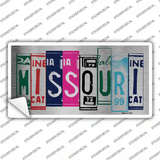 Missouri Art Novelty Sticker Decal