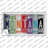 Montana Art Novelty Sticker Decal