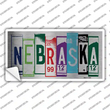 Nebraska Art Novelty Sticker Decal
