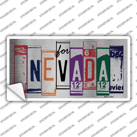 Nevada Art Novelty Sticker Decal