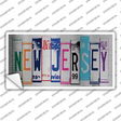 New Jersey Art Novelty Sticker Decal