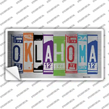 Oklahoma Art Novelty Sticker Decal