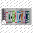 Pennsylvania Art Novelty Sticker Decal